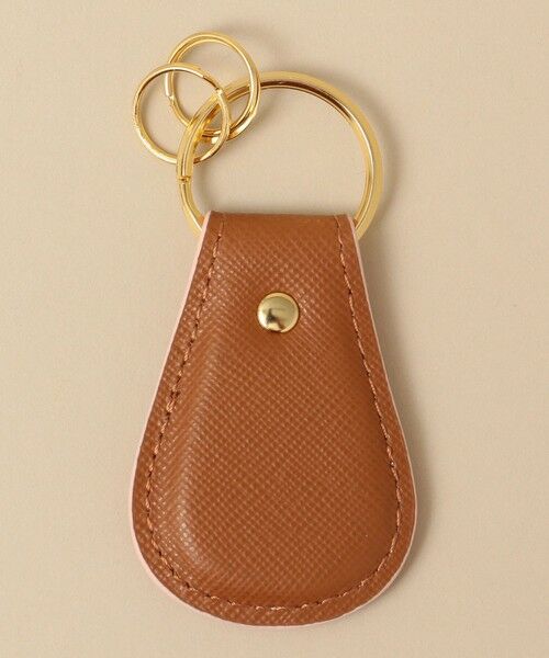 SHIPS / シップス 財布・コインケース・マネークリップ | 【WEB限定】SHIPS: 【SAFFIANO LEATHER】 2トーン キーホルダー | 詳細8