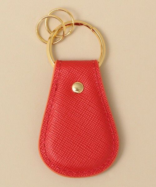 SHIPS / シップス 財布・コインケース・マネークリップ | 【WEB限定】SHIPS: 【SAFFIANO LEATHER】 2トーン キーホルダー | 詳細12