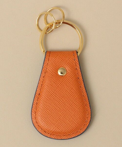 SHIPS / シップス 財布・コインケース・マネークリップ | 【WEB限定】SHIPS: 【SAFFIANO LEATHER】 2トーン キーホルダー | 詳細13