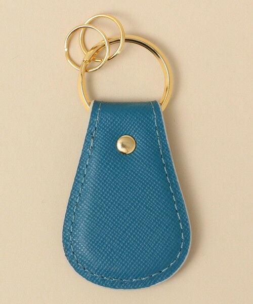 SHIPS / シップス 財布・コインケース・マネークリップ | 【WEB限定】SHIPS: 【SAFFIANO LEATHER】 2トーン キーホルダー | 詳細15