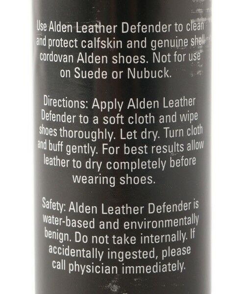 SHIPS / シップス ブーツ（ショート丈） | ALDEN: 『LEATHER DEFENDER』 コードバン対応 撥水スプレー | 詳細4