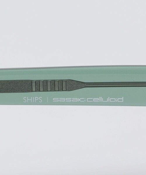 SHIPS / シップス サングラス・メガネ | 【SHIPS別注】SASAKI CELLULOID: 鯖江製 クラシック ボストン サングラス | 詳細5