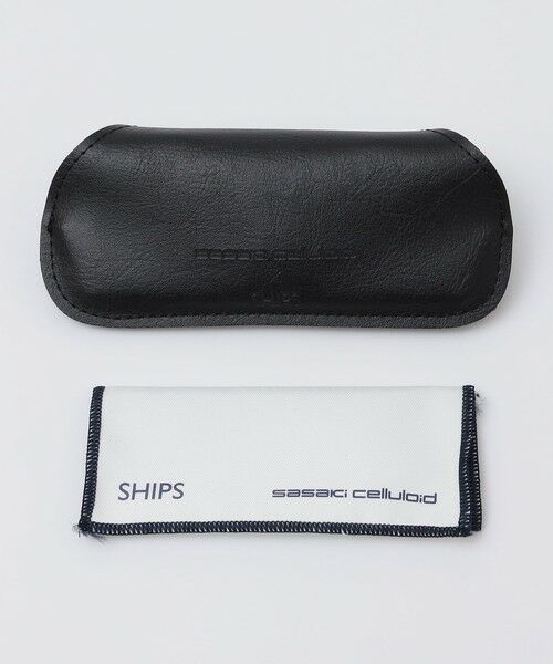 SHIPS / シップス サングラス・メガネ | 【SHIPS別注】SASAKI CELLULOID: 鯖江製 クラシック ボストン サングラス | 詳細6
