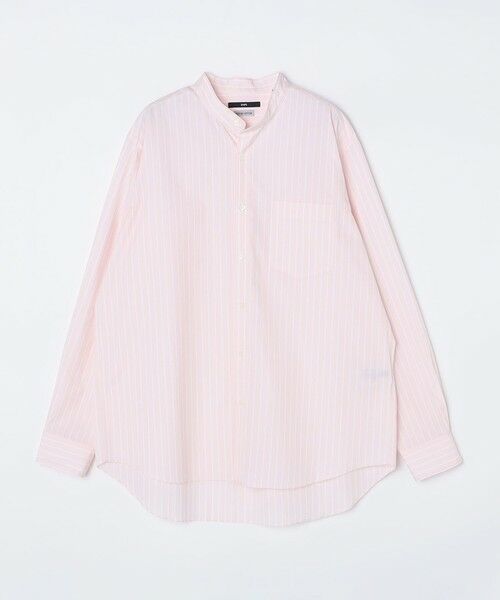 SHIPS / シップス シャツ・ブラウス | SHIPS: バンドカラー スーピマ コットン ポプリン ストライプ 長袖 シャツ | 詳細26