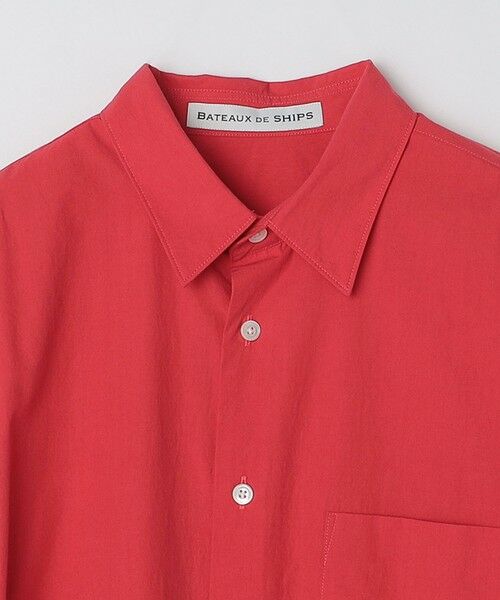 SHIPS / シップス シャツ・ブラウス | BATEAUX DE SHIPS: レギュラーカラー コットン シャツ 〈単色/ドット〉 | 詳細1