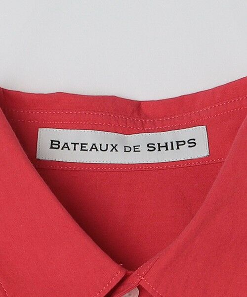 SHIPS / シップス シャツ・ブラウス | BATEAUX DE SHIPS: レギュラーカラー コットン シャツ 〈単色/ドット〉 | 詳細2