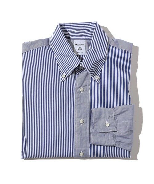 SHIPS / シップス シャツ・ブラウス | Southwick Gate Label: ボタンダウン ブロード ストライプ シャツ | 詳細5