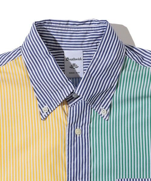 SHIPS / シップス シャツ・ブラウス | Southwick Gate Label: ボタンダウン ブロード ストライプ シャツ | 詳細15