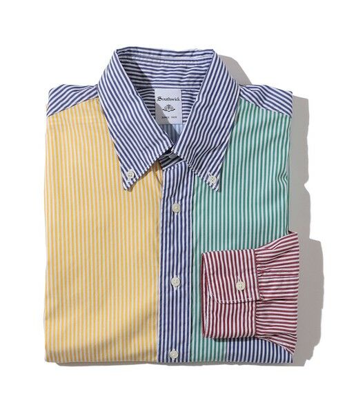 SHIPS / シップス シャツ・ブラウス | Southwick Gate Label: ボタンダウン ブロード ストライプ シャツ | 詳細21