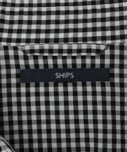 SHIPS / シップス シャツ・ブラウス | SHIPS: Wポケット ウォッシュド タイプライター 長袖 シャツ 〈チェック／ストライプ／単色〉 | 詳細15