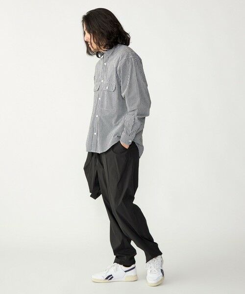 SHIPS / シップス シャツ・ブラウス | SHIPS: Wポケット ウォッシュド タイプライター 長袖 シャツ 〈チェック／ストライプ／単色〉 | 詳細3