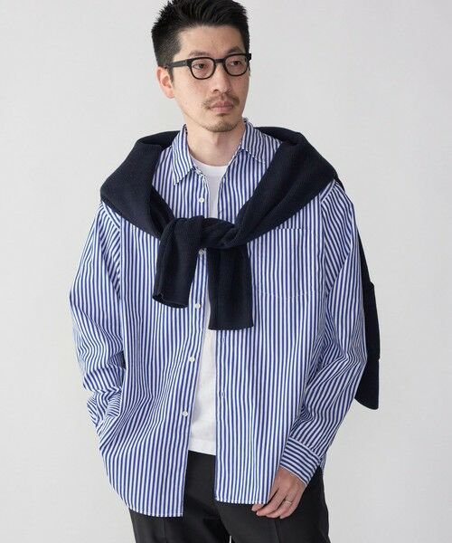 SHIPS / シップス シャツ・ブラウス | SHIPS: レギュラーカラー ベーシック ロングスリーブ シャツ 〈ストライプ/ギンガムチェック〉 | 詳細14