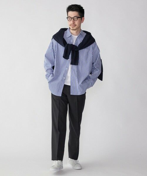 SHIPS / シップス シャツ・ブラウス | SHIPS: レギュラーカラー ベーシック ロングスリーブ シャツ 〈ストライプ/ギンガムチェック〉 | 詳細13