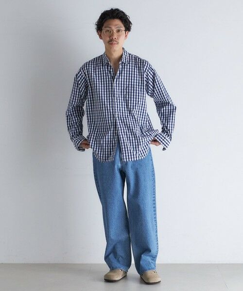 SHIPS / シップス シャツ・ブラウス | SHIPS: レギュラーカラー ベーシック ロングスリーブ シャツ 〈ストライプ/ギンガムチェック〉 | 詳細17