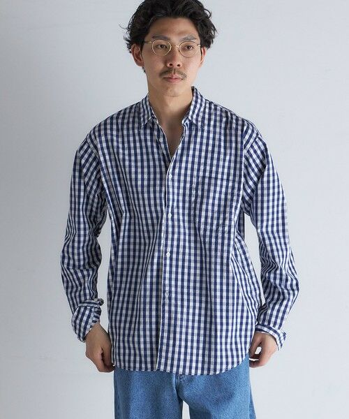 SHIPS / シップス シャツ・ブラウス | SHIPS: レギュラーカラー ベーシック ロングスリーブ シャツ 〈ストライプ/ギンガムチェック〉 | 詳細21