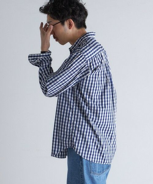 SHIPS / シップス シャツ・ブラウス | SHIPS: レギュラーカラー ベーシック ロングスリーブ シャツ 〈ストライプ/ギンガムチェック〉 | 詳細22