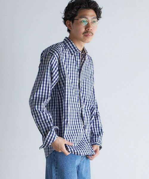 SHIPS / シップス シャツ・ブラウス | SHIPS: レギュラーカラー ベーシック ロングスリーブ シャツ 〈ストライプ/ギンガムチェック〉 | 詳細24