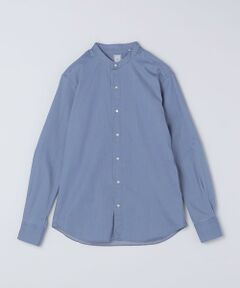 SHIPS / シップス シャツ・ブラウス | SHIPS: ウォッシュド デニム バンドカラーシャツ