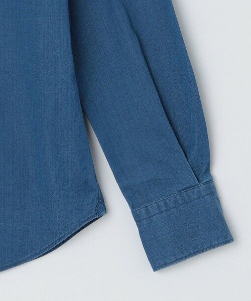 SHIPS / シップス シャツ・ブラウス | SHIPS: ウォッシュド デニム バンドカラーシャツ | 詳細17