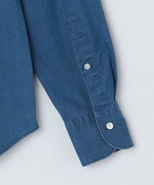 SHIPS / シップス シャツ・ブラウス | SHIPS: ウォッシュド デニム バンドカラーシャツ | 詳細18