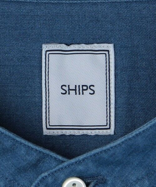 SHIPS / シップス シャツ・ブラウス | SHIPS: ウォッシュド デニム バンドカラーシャツ | 詳細19