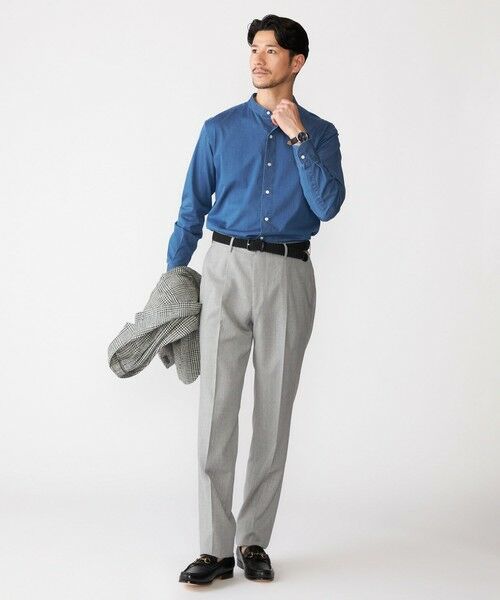 SHIPS / シップス シャツ・ブラウス | SHIPS: ウォッシュド デニム バンドカラーシャツ | 詳細8