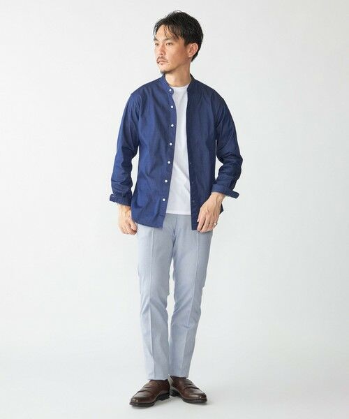 SHIPS / シップス シャツ・ブラウス | SHIPS: ウォッシュド デニム バンドカラーシャツ | 詳細22