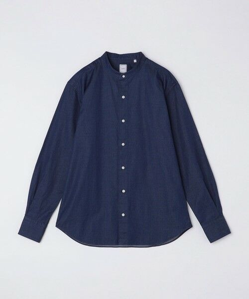 SHIPS / シップス シャツ・ブラウス | SHIPS: ウォッシュド デニム バンドカラーシャツ | 詳細23