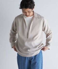 SHIPS / シップス シャツ・ブラウス | SHIPS: ドライタッチ スキッパー シャツ プルオーバー