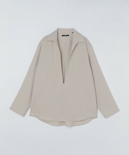 SHIPS / シップス シャツ・ブラウス | SHIPS: ドライタッチ スキッパー シャツ プルオーバー | 詳細9