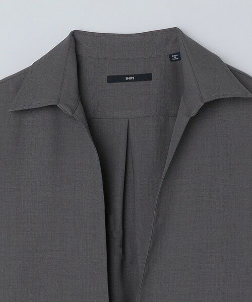 SHIPS / シップス シャツ・ブラウス | SHIPS: ドライタッチ スキッパー シャツ プルオーバー | 詳細14
