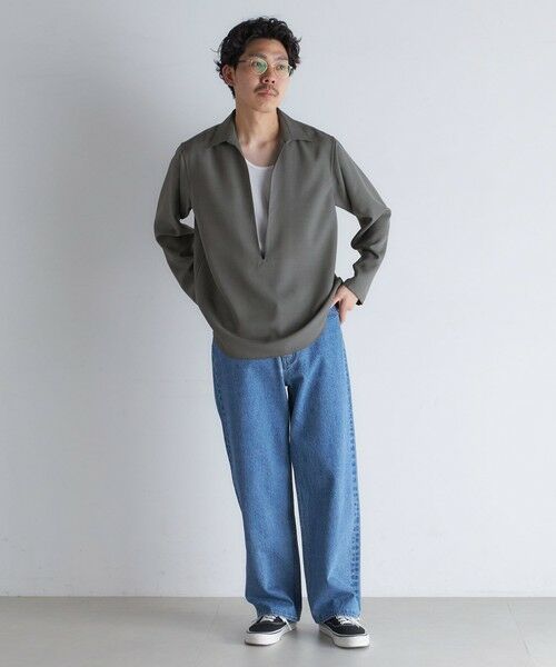 SHIPS / シップス シャツ・ブラウス | SHIPS: ドライタッチ スキッパー シャツ プルオーバー | 詳細11