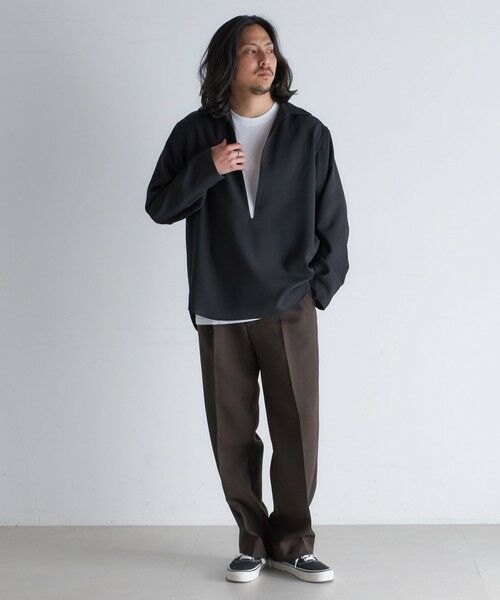 SHIPS / シップス シャツ・ブラウス | SHIPS: ドライタッチ スキッパー シャツ プルオーバー | 詳細19