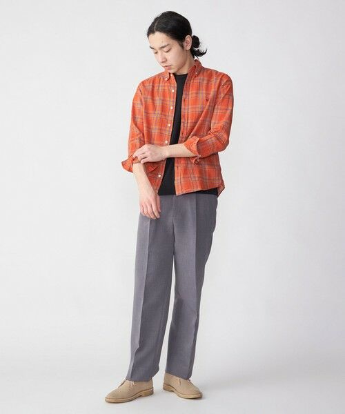 SHIPS / シップス シャツ・ブラウス | 【WEB限定】SHIPS: MADE IN JAPAN ワンポイントロゴ チェックボタンダウンシャツ | 詳細1