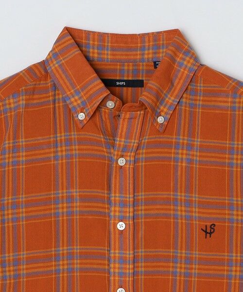 SHIPS / シップス シャツ・ブラウス | 【WEB限定】SHIPS: MADE IN JAPAN ワンポイントロゴ チェックボタンダウンシャツ | 詳細5