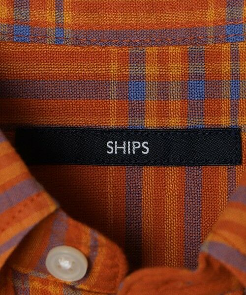 SHIPS / シップス シャツ・ブラウス | 【WEB限定】SHIPS: MADE IN JAPAN ワンポイントロゴ チェックボタンダウンシャツ | 詳細8