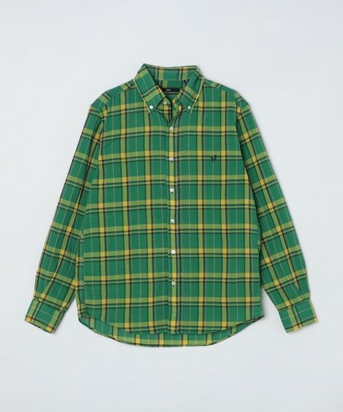 SHIPS / シップス シャツ・ブラウス | 【WEB限定】SHIPS: MADE IN JAPAN ワンポイントロゴ チェックボタンダウンシャツ | 詳細14
