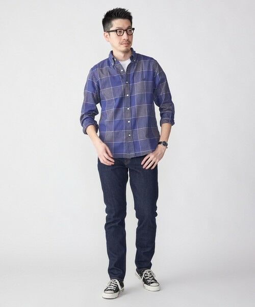 SHIPS / シップス シャツ・ブラウス | 【WEB限定】SHIPS: MADE IN JAPAN ワンポイントロゴ チェックボタンダウンシャツ | 詳細16