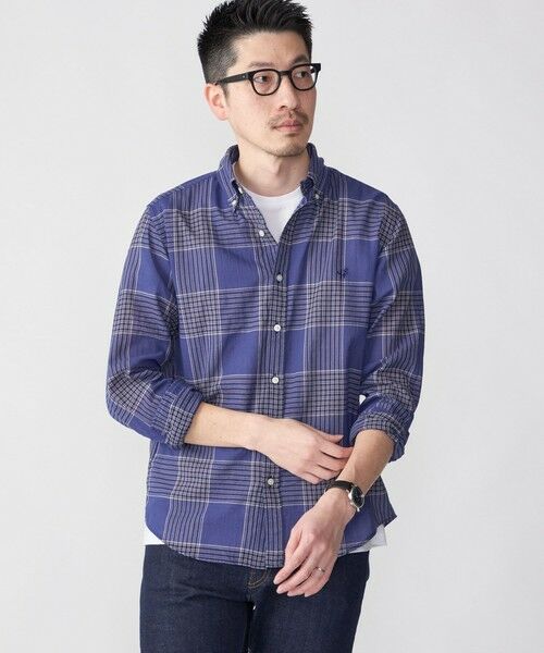 SHIPS / シップス シャツ・ブラウス | 【WEB限定】SHIPS: MADE IN JAPAN ワンポイントロゴ チェックボタンダウンシャツ | 詳細20