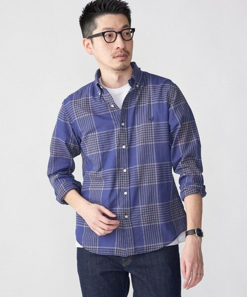 SHIPS / シップス シャツ・ブラウス | 【WEB限定】SHIPS: MADE IN JAPAN ワンポイントロゴ チェックボタンダウンシャツ | 詳細21