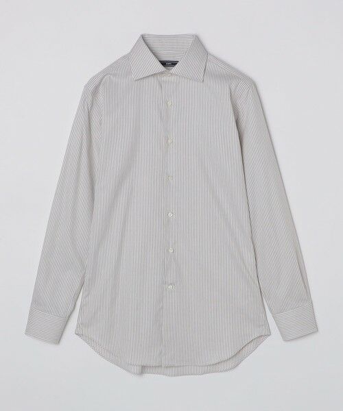 SHIPS / シップス シャツ・ブラウス | SHIPS: イージーアイロン ドビー ストライプ ワイドカラー シャツ | 詳細12