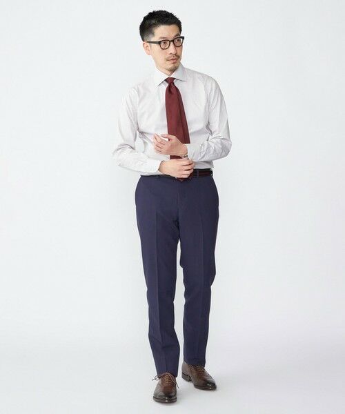 SHIPS / シップス シャツ・ブラウス | SHIPS: イージーアイロン ドビー ストライプ ワイドカラー シャツ | 詳細6