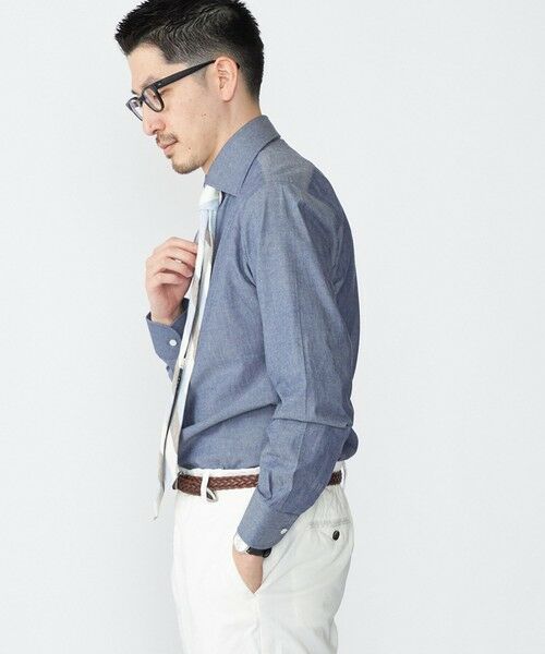 SHIPS / シップス シャツ・ブラウス | SHIPS: ダンガリー ワイドカラー シャツ | 詳細3