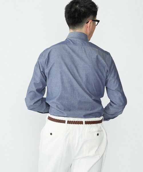 SHIPS / シップス シャツ・ブラウス | SHIPS: ダンガリー ワイドカラー シャツ | 詳細4