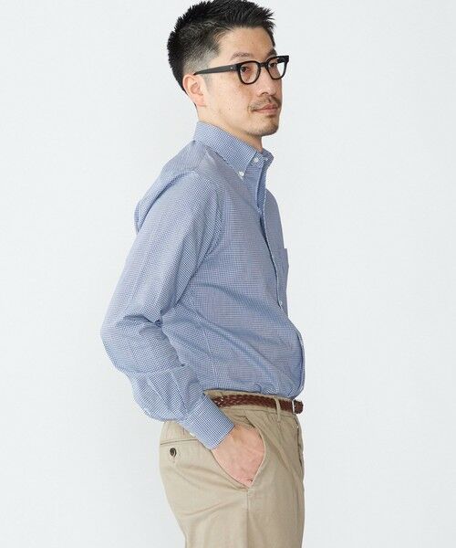 SHIPS / シップス シャツ・ブラウス | SHIPS: イージーアイロン ギンガムチェック イタリアンボタンダウンカラー シャツ | 詳細6