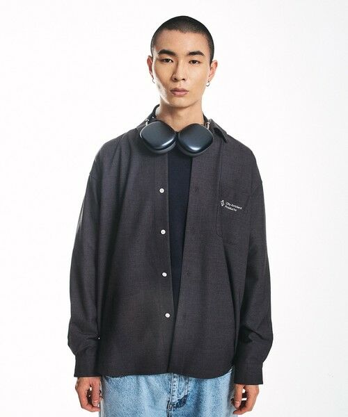 SHIPS / シップス シャツ・ブラウス | City Ambient Products: レギュラーカラー ツイル オーバー シャツ | 詳細2