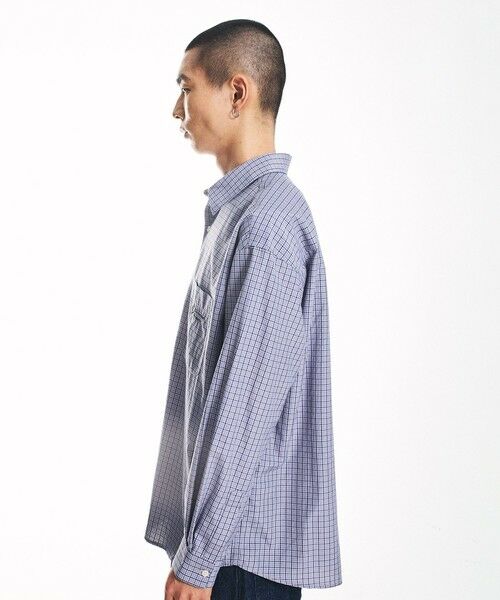 SHIPS / シップス シャツ・ブラウス | (保留)City Ambient Products: レギュラーカラー ブロード オーバー シャツ (長袖) | 詳細6