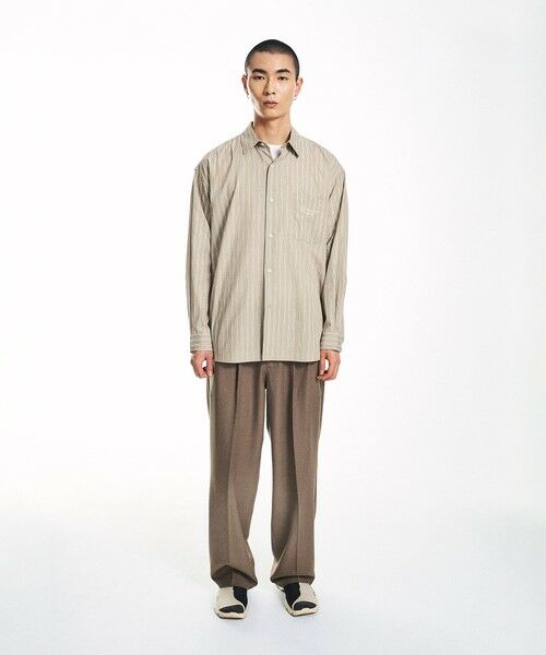 SHIPS / シップス シャツ・ブラウス | (保留)City Ambient Products: レギュラーカラー ブロード オーバー シャツ (長袖) | 詳細15