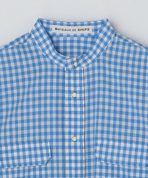 SHIPS / シップス シャツ・ブラウス | BATEAUX DE SHIPS: ダブルポケット ギンガム ユーティリティ シャツ | 詳細2