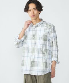 SHIPS / シップス シャツ・ブラウス | SHIPS: BEZ ウォッシュド チェック ロングスリーブ シャツ